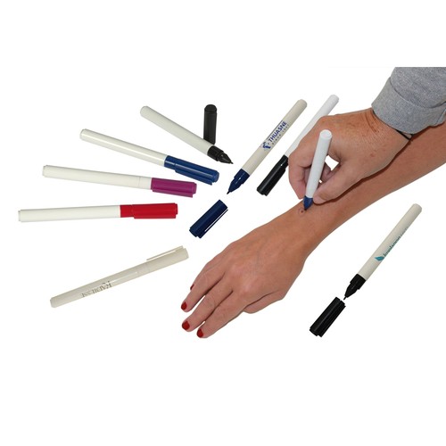 DERMATOLOGY MARKER: BLACK, RED and BLUE