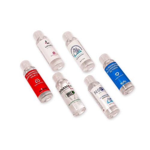 60 ml hidroalcoholic gel bottle
