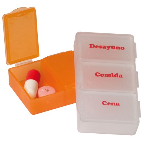 DAILY PILLBOX (breakfast, lunch, dinner)<BR>Printing not included