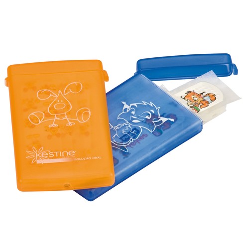 HANDY & REFILABLE PVC CASE: 10 PLASTERS (70x20mm)