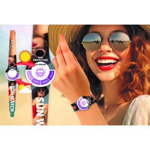 TATOO UV RAY INTENSITY DETECTOR