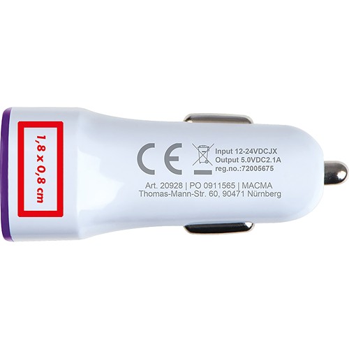 KFZ-USB-Ladeadapter Fruit