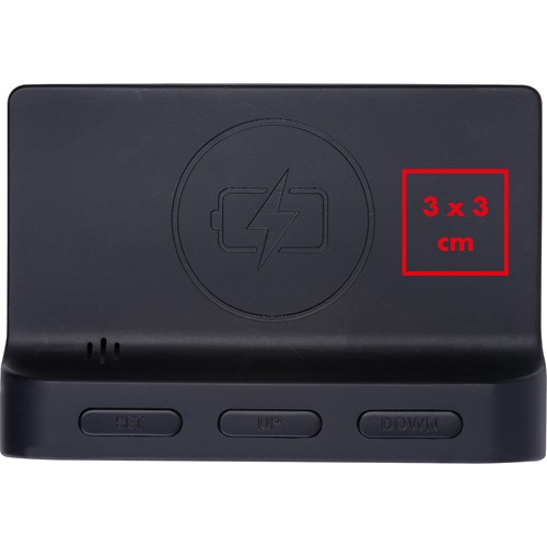 Alarm Clock and Wireless Charger Adelaide Alarm Clock and Wireless Charger Adelaide