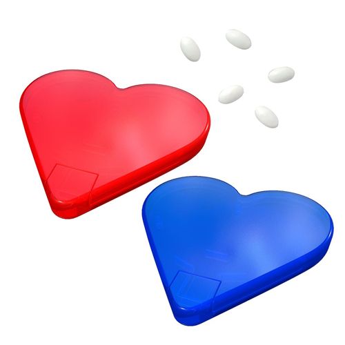 Distributeur de pastilles de menthe "Coeur" - 1