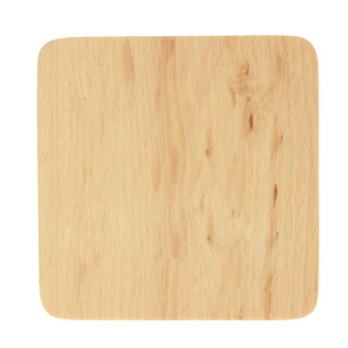 Dessous de verre carré "Woody" - 1