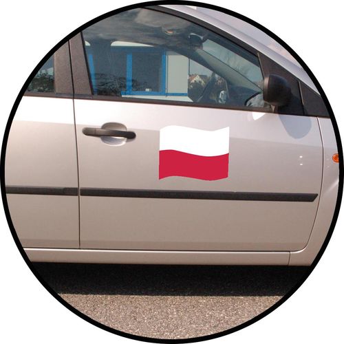 Magnet auto "Drapeau" grand - 5