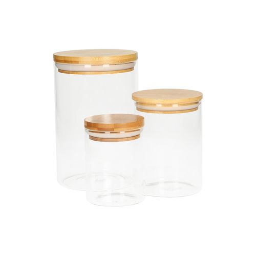 Récipient en verre "Bambou", 1,6 l - 4