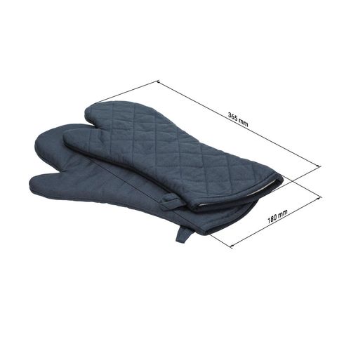 Gants de four "Heat resistant", lot de 2 - 3