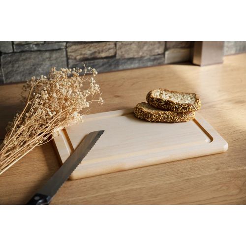 Planche de coupe "Woody" rectangulaire, moyenne - 6