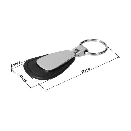 Porte-clefs "Cardiff" ovale - 3