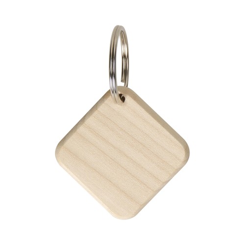Porte-clés en bois "Maple", rectangulaire - 2