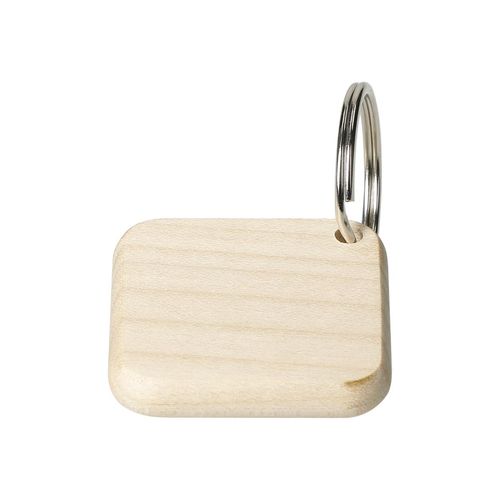 Porte-clés en bois "Maple", rectangulaire - 3