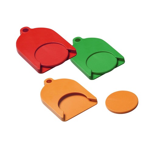 Porte-clés à jeton "Ghost" avec jeton - 2