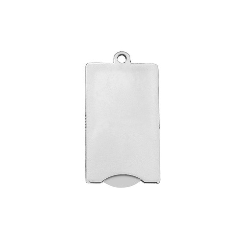 Chip keyring "Square"