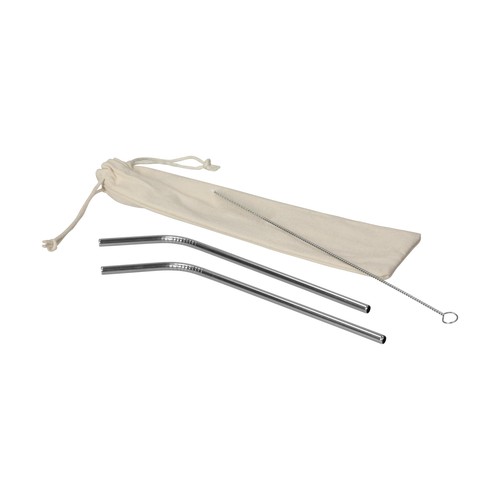 Ensemble de paille "Steel" - 2