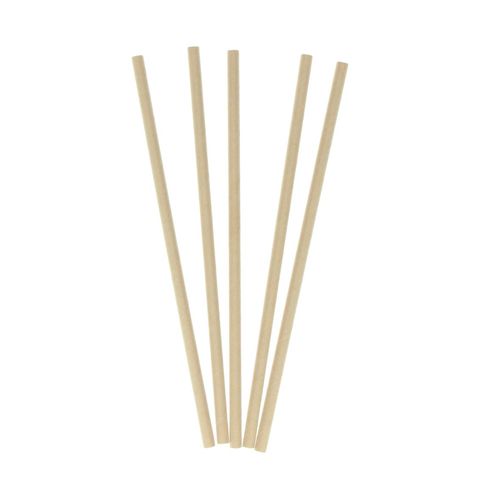 Pailles en papier, kit de 100 "Natur" - 4