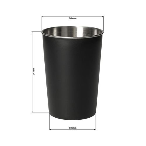 Gobelet en acier inoxydable "Metallo" - 3