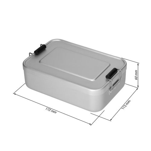 Boîte à déjeuner "Aluminium", réutilisable - 3
