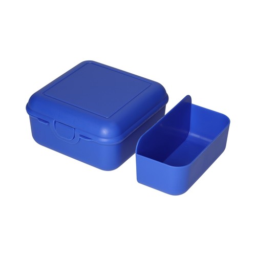 Lunch box "Cube" deluxe, with compartment divider