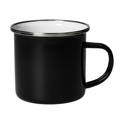 Gobelet émaillé "Cozy", black - 2