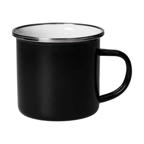 Gobelet émaillé "Cozy", black - 2