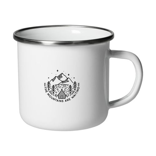 Gobelet émaillé "Cozy", white - 5