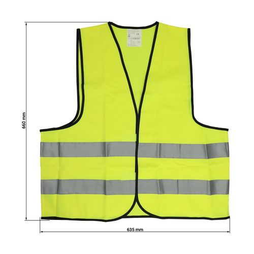 Gilet de sécurité "Standard" par lot de 5 dans une pochette - 3