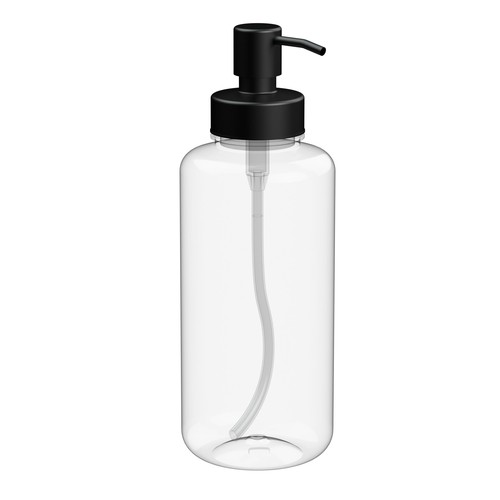Distributeur de savon "Deluxe" 1.0 l, clair-transparent - 2