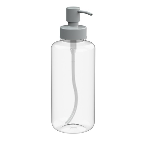 Distributeur de savon "Deluxe" 1.0 l, clair-transparent - 1