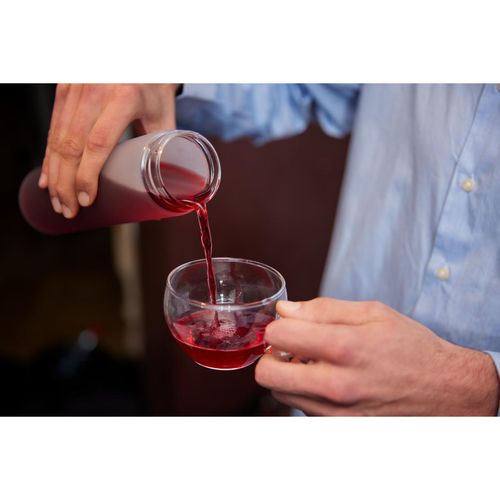 Bouteille en verre "Frosted", 0,55 l - 6