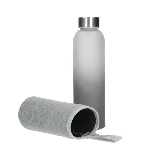 Bouteille en verre avec habillage "Iced", 0,45 l - 5