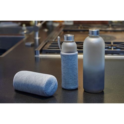 Bouteille en verre avec habillage "Iced", 0,45 l - 7