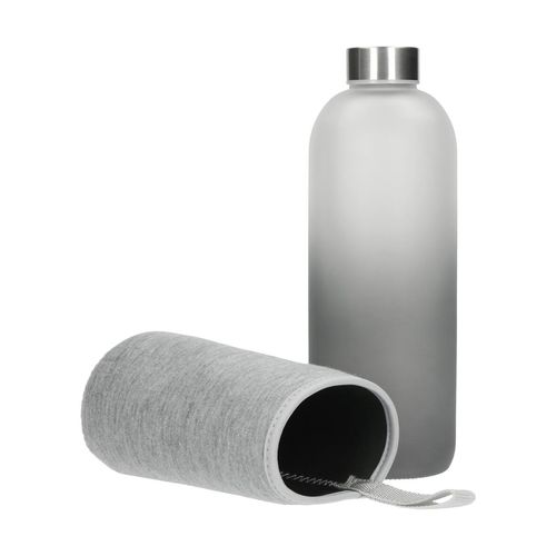 Bouteille en verre avec habillage "Iced", 1,0 l - 5
