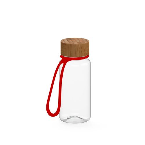 Gourde "Natural" transparente incl. attache, 0,4 l - 1