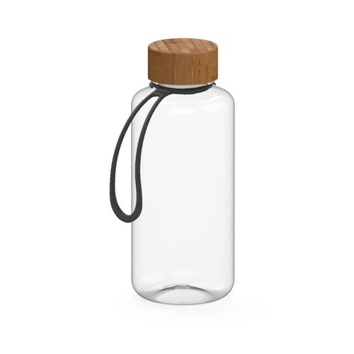 Gourde "Natural" transparente incl. attache, 1,0 l - 2