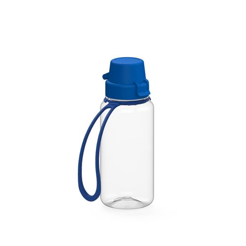 Gourde "School" transparente incl. attache, 0,4 l - 1