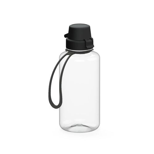 Gourde "School" transparente incl. attache, 0,7 l - 1