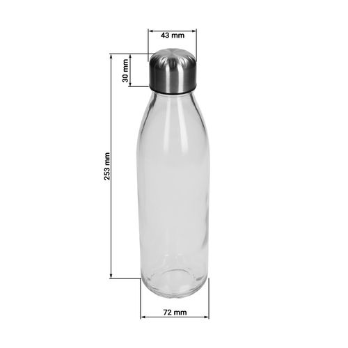 Gourde en verre "Colare", 0,60 l - 3