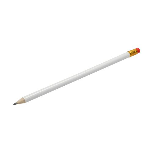 Crayon à papier "White" avec gomme - 4