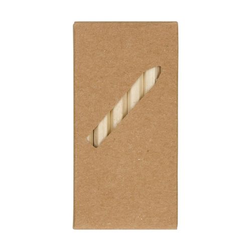 Ensemble de crayons de couleur "Nature 6", courts, SquareNuts - Mataro Advice srl