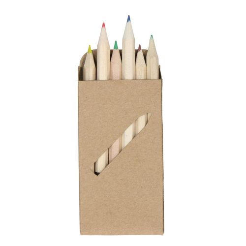 Ensemble de crayons de couleur "Nature 6", courts - 2