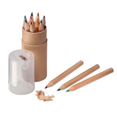 Ensemble de crayons de couleur "Sharpener", SquareNuts - Mataro Advice srl