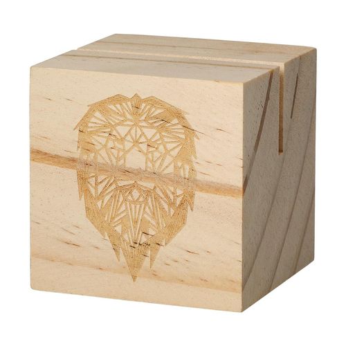 Porte-menu en bois "Cube" - 6