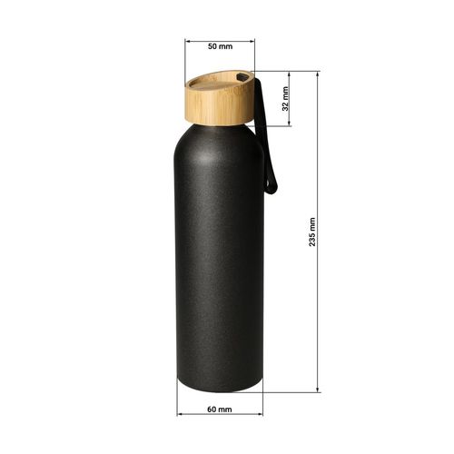 Bouteille en aluminium "Bambou" 0,6 l - 3