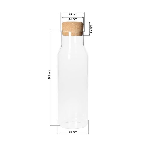 Carafe en verre "Pour", 1,1 l - 3