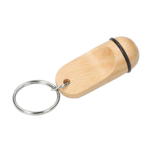 Porte-clés "Appartement", hêtre, petit modèle - 1