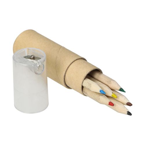 Set de crayons "Sharpener" 6 pièces, SquareNuts - Mataro Advice srl