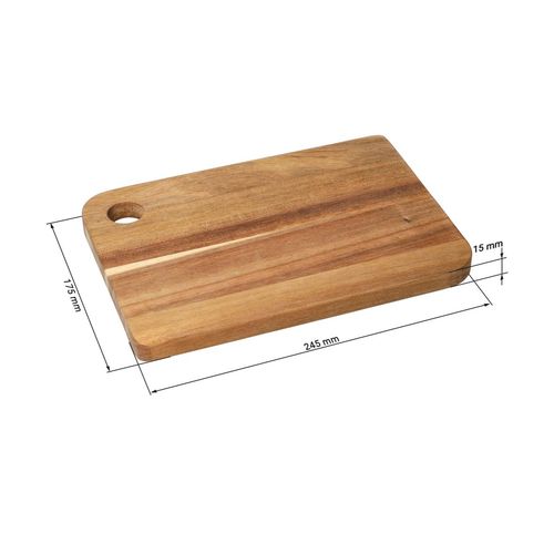 Planche à découper "Acacia" 24,5 x 17,5 cm - 3