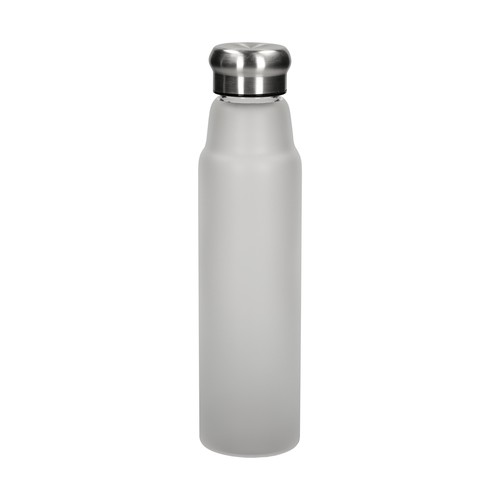 Bouteille en verre "Life" 700 ml, Frosted - 1