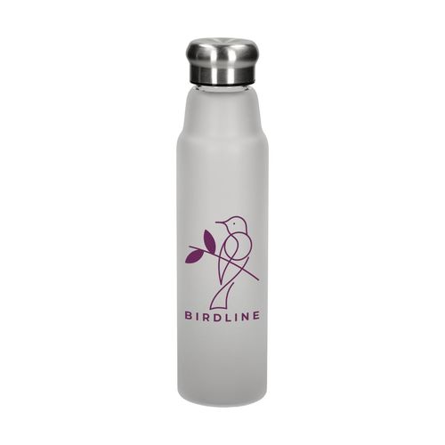 Bouteille en verre "Life" 700 ml, Frosted - 5